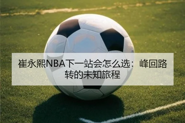 崔永熙NBA下一站会怎么选：峰回路转的未知旅程